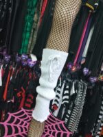 Polainas Tejidas Blancas