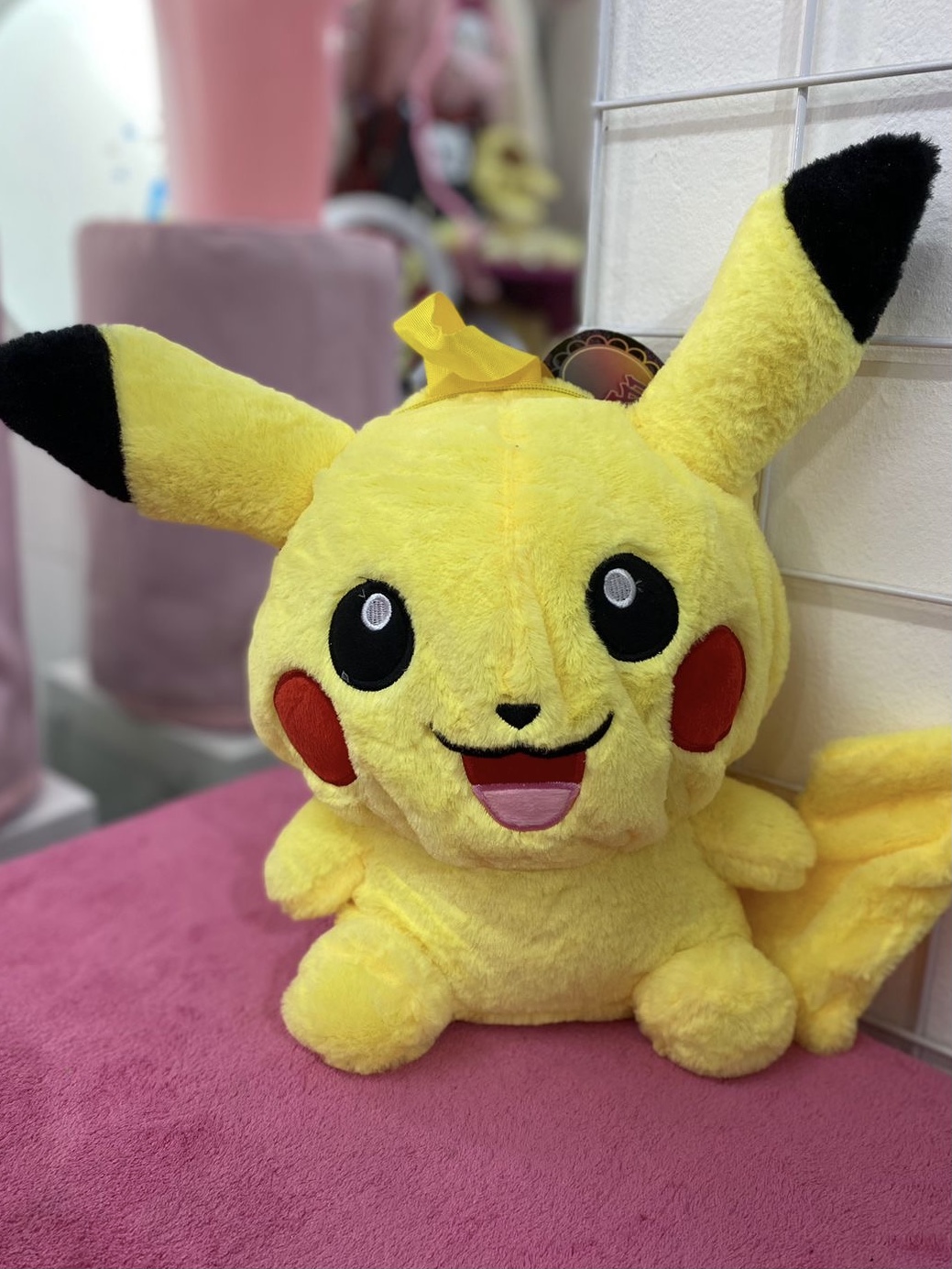Mochila Peluche Pikachu