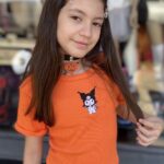 Remera Kuromi Naranja