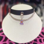 Choker Fantasma Lila cadena