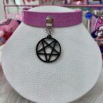 Choker Pentagrama Rosa
