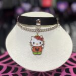 Choker Kitty calabaza Cadena