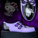 Creepers Violeta Hello kitty YRU SHOES