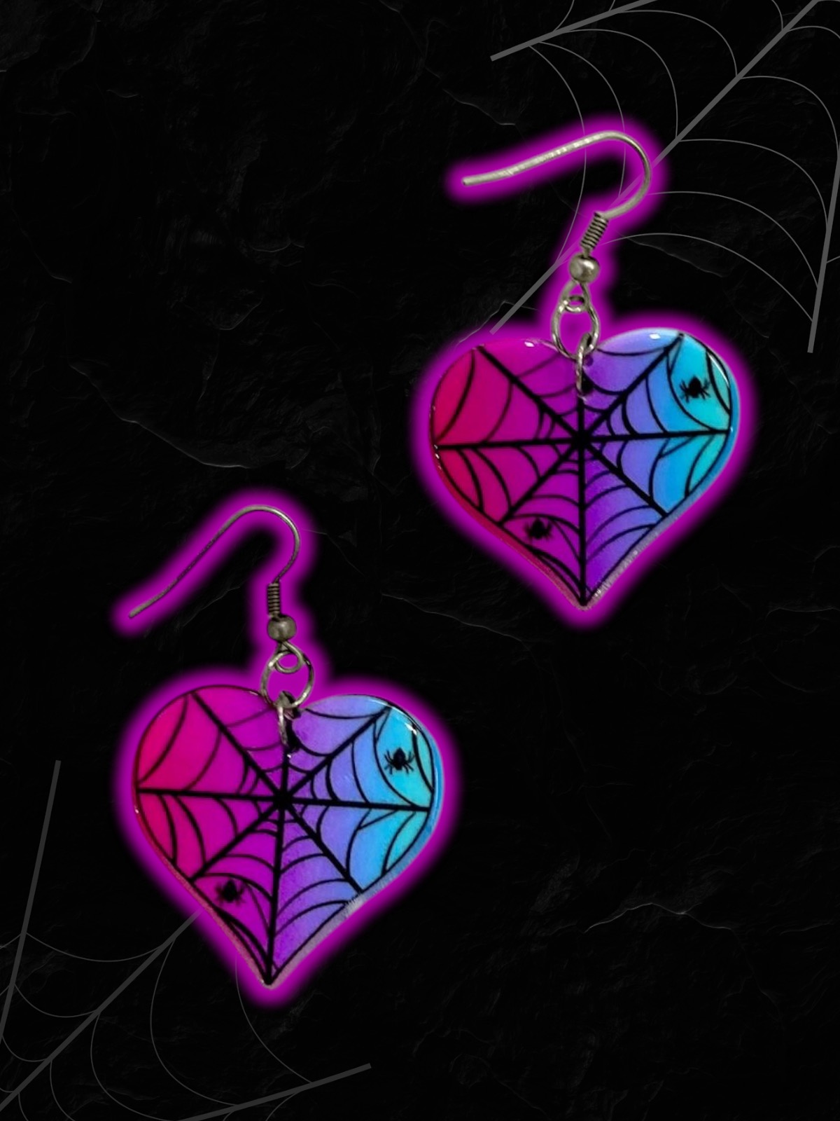 Aros Acrilico Heart