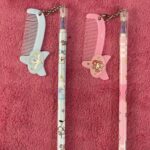Lapicera Sanrio con peine