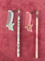 Lapicera Sanrio con peine