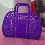 Canastita Plastica Violeta