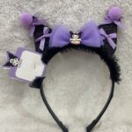 Vincha Kuromi Negra y lila