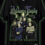 Remera Unisex Family Addams
