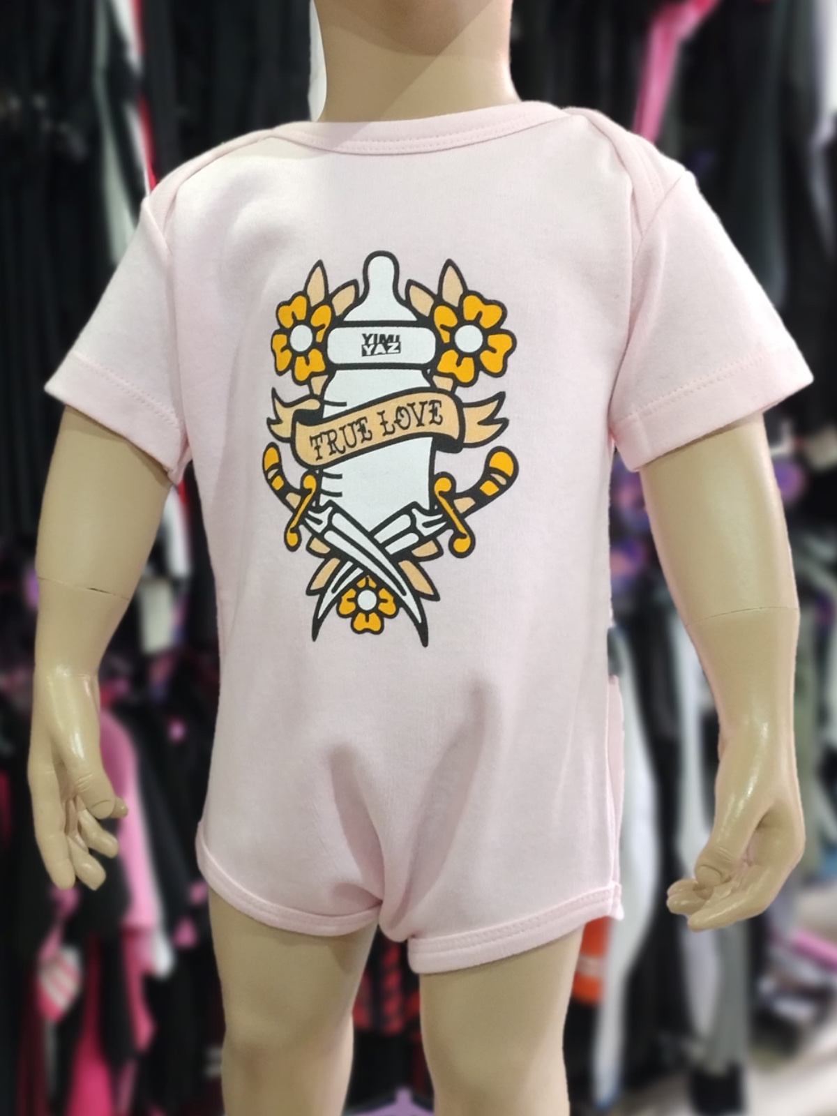 Body Rosa Mamadera