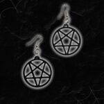 Aros Pentagrama Negro