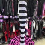 Bucaneras blanco y negra rayadas