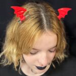 Hebillas Murcielago Rojas