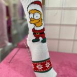 Medias 3/4 Bart Navideño