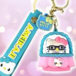 Llavero hello Kitty lentes