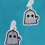 Aros acrilico fantasmita cute