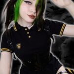 Vestido Pique con amarillo