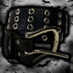 Cinto cuero ojallilos tripe