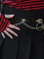 Cinto Fino charol Cadenas - Imagen 3
