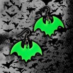 Aros murciégalos verdes