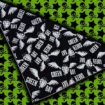 Bandana Green day Negra