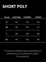 Short Poly STN Negro - Imagen 4