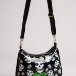 Cartera Charol Misfits crimson