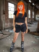 Short Tiradores Negro