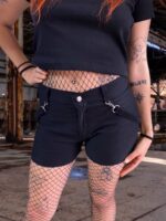 Short Tiradores Negro - Imagen 4