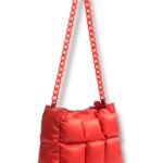 Cartera Puffer Roja