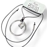 Collar choker corazon argolla