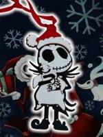 Colgante Navideño Jack y Oogie Boogie