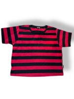 Crop top Rayado Rojo y Negro - Imagen 2