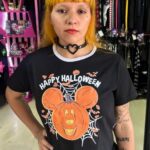 Crop top Happy Halloween