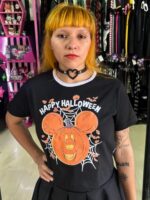 Crop top Happy Halloween