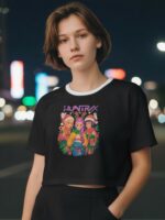 Crop top Huntrix Navideña