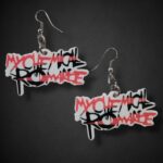 Aros My chemical romance Blanco rojo y negro