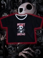 Crop top Jack navideño