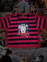 Crop top rayado home alone