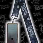 Llavero cinta MCR colgante The black parade