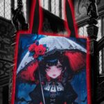 Tote bag Anime Goth