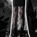 Pollera larga encaje