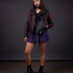 Campera Cuerina Black