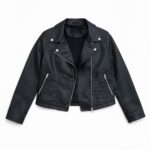 Campera Cuerina Black