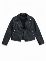 Campera Cuerina Black