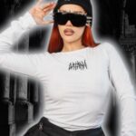 Camiseta Satana Blanca