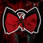 Moño Colita The black parade Rojo