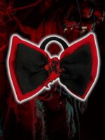 Moño Colita The black parade Negro - Imagen 2