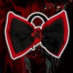 Moño Colita The black parade Negro