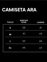 Camiseta Ara Roja y negra - Imagen 3